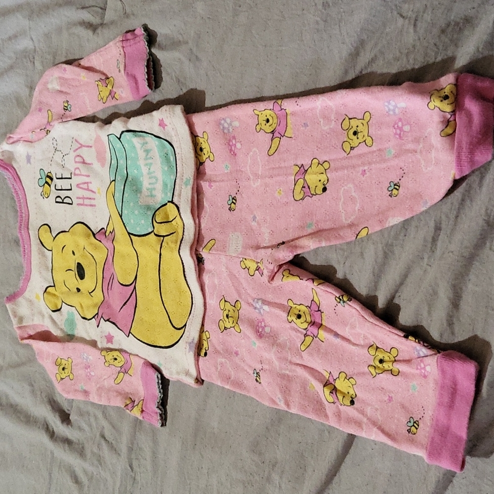 Winnie the pooh girl pajams